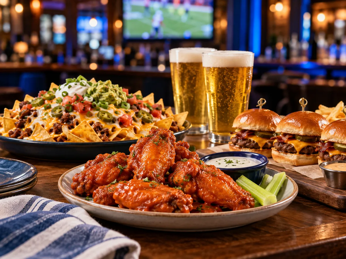 Game-night menu
