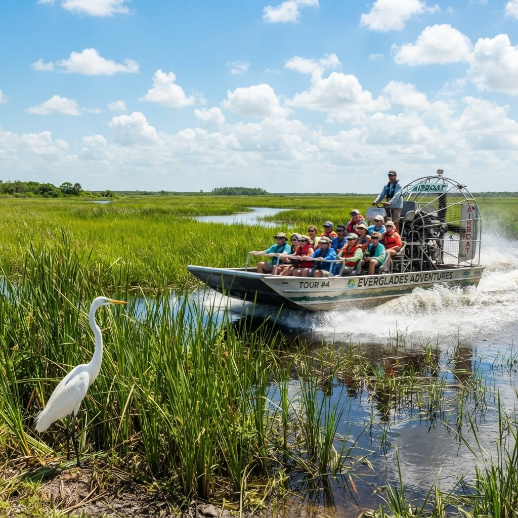 Miami: Everglades Adventure & Sightseeing Combo Tour